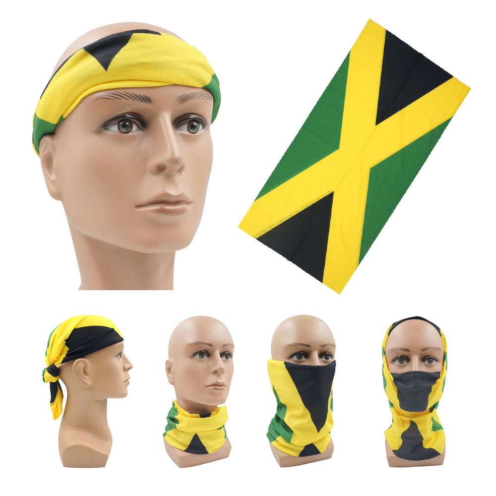 Running Gear Ladies - Oddychająca maska do biegania Szaliki Flaga