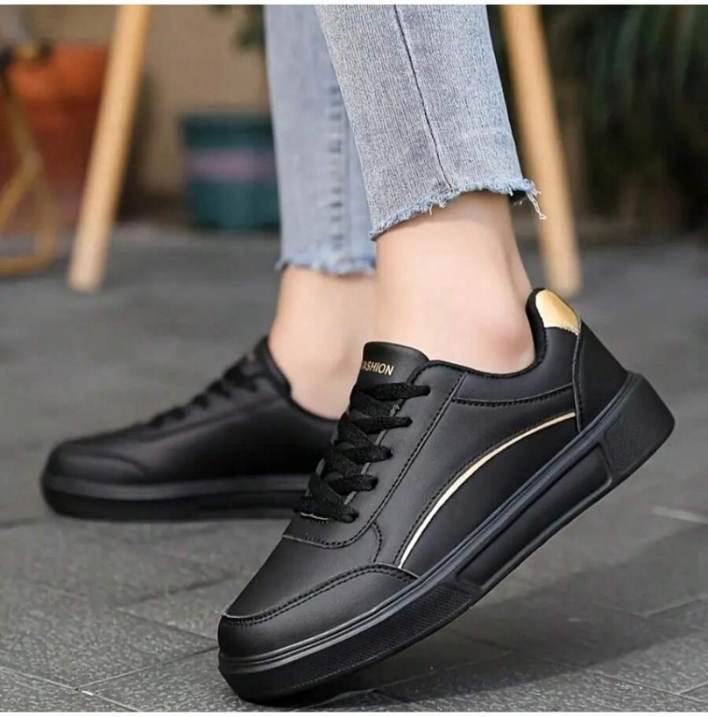 Damskie białe sneakersy casual – Running Gear Ladies recenzja i cena
